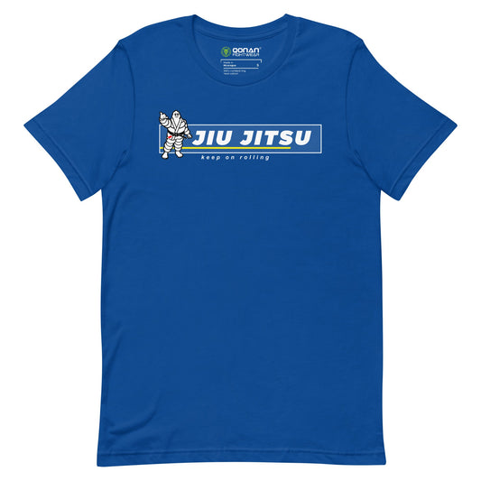 Jiu Jitsu Keep on Rolling Parody Unisex t-shirt Qonan Fightwear