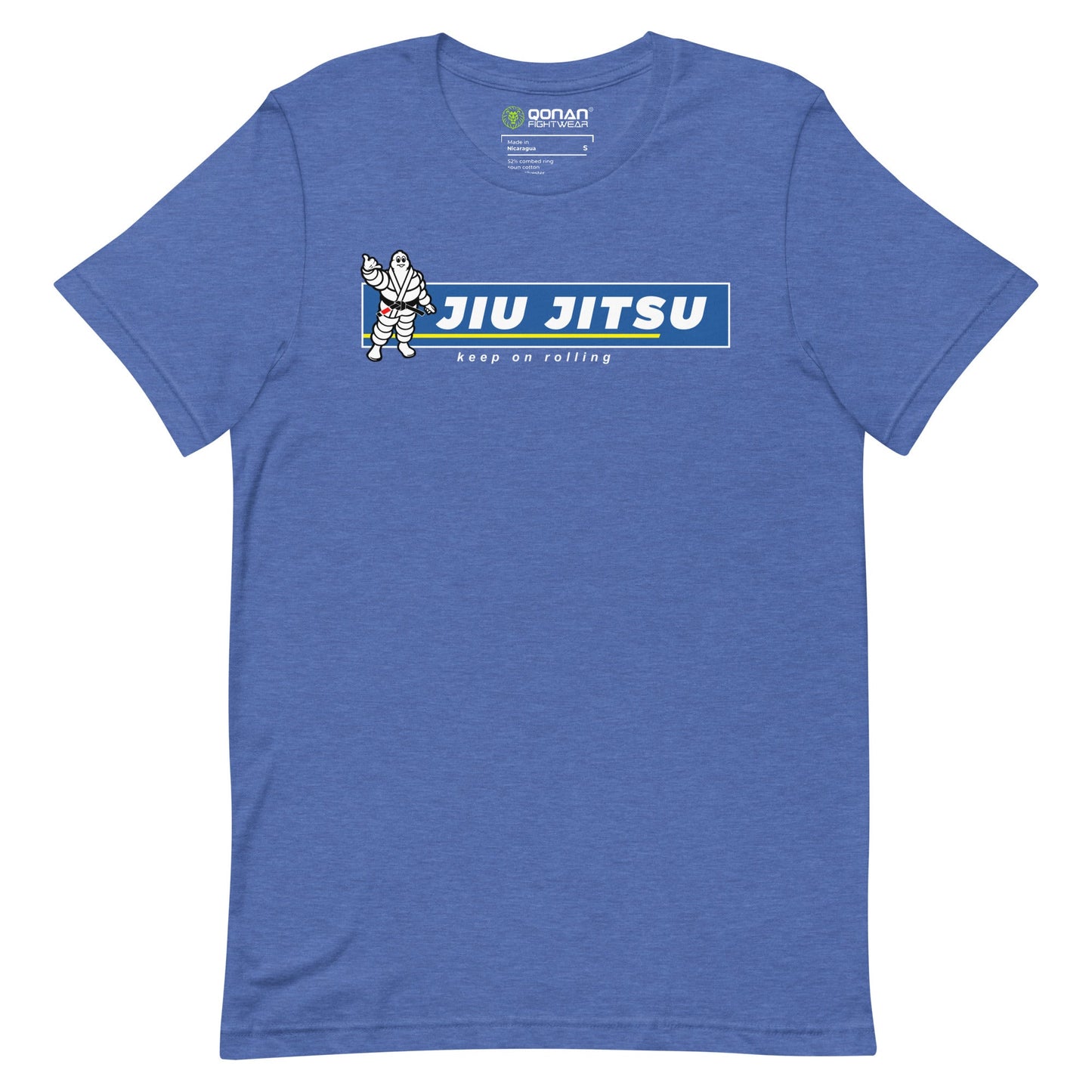 Jiu Jitsu Keep on Rolling Parody Unisex t-shirt Qonan Fightwear