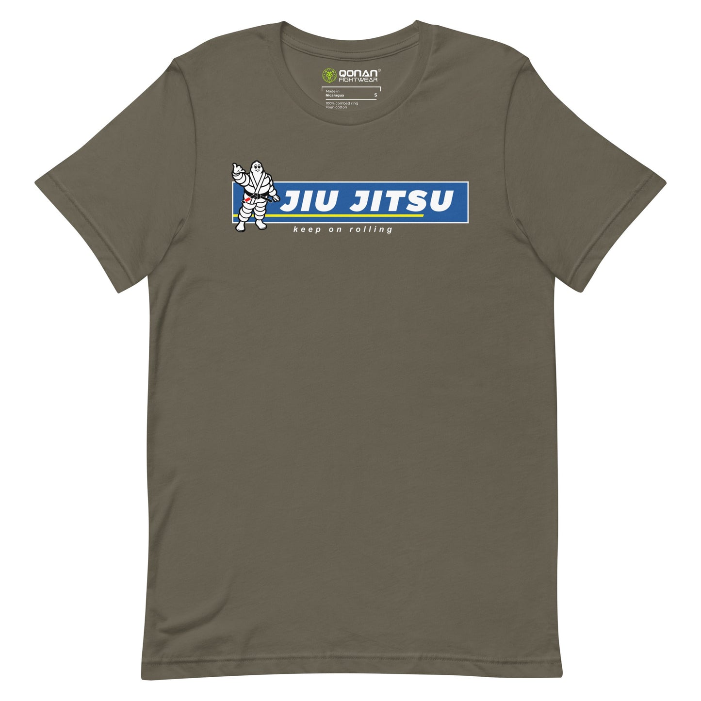 Jiu Jitsu Keep on Rolling Parody Unisex t-shirt Qonan Fightwear