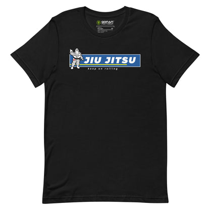 Jiu Jitsu Keep on Rolling Parody Unisex t-shirt Qonan Fightwear