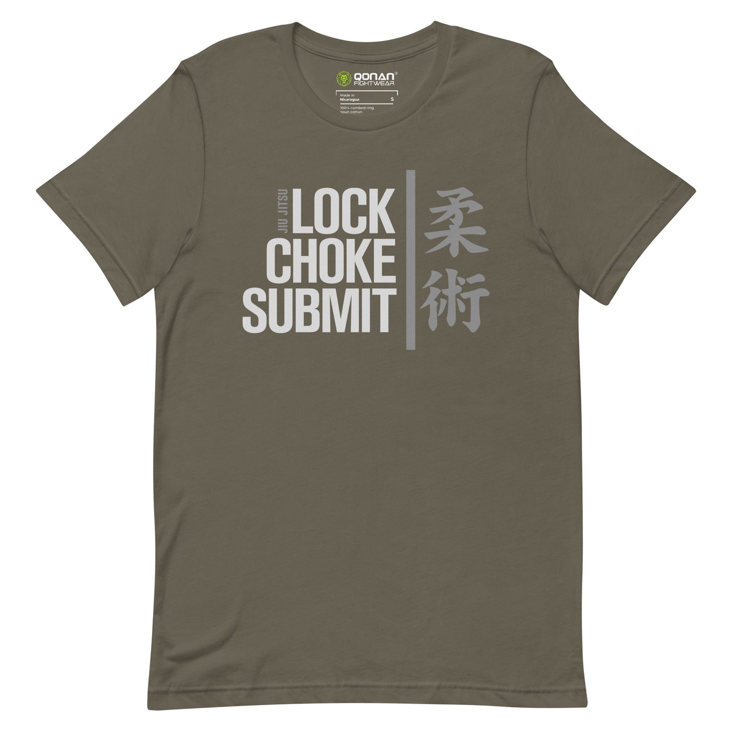Jiu Jitsu Lock Choke Submit Unisex t-shirt Qonan Fightwear