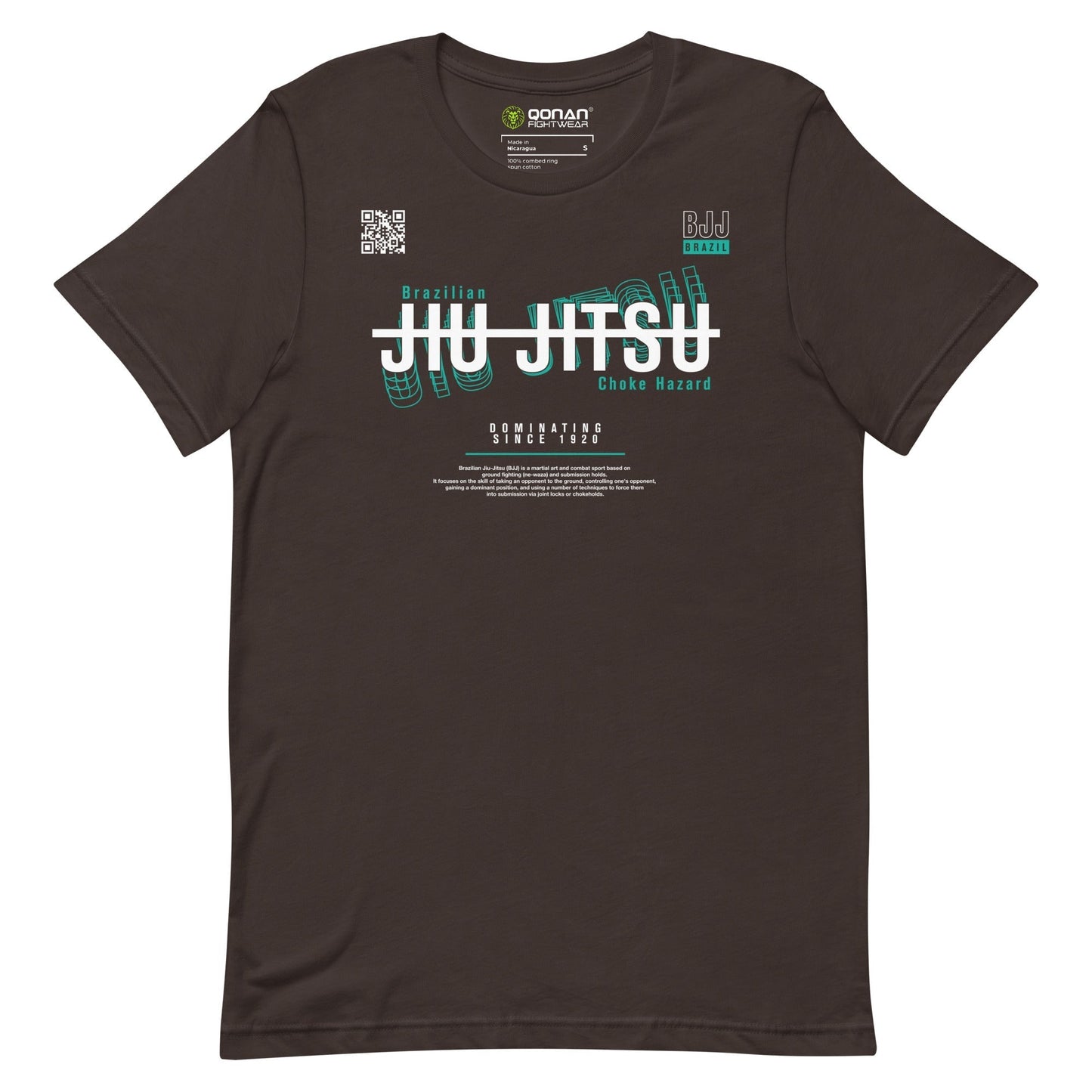 Jiu Jitsu Unisex t-shirt mod.76 Qonan Fightwear