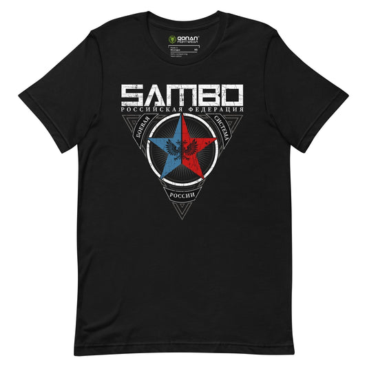 Sambo Russian Wrestling Unisex t-shirt mod.02 Qonan Fightwear