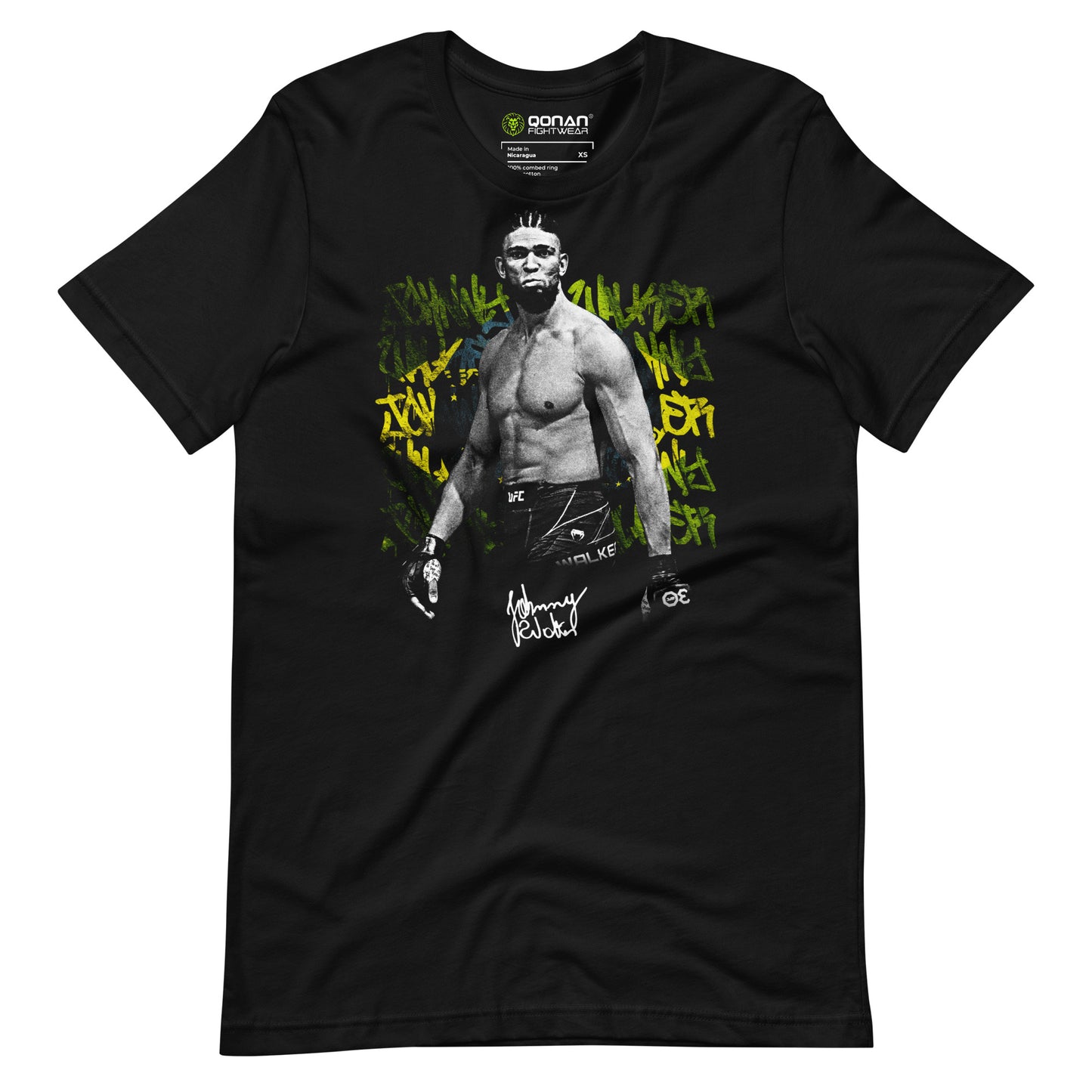 Johnny Walker UFC t-shirt Regular Fit - Qonan Fightwear