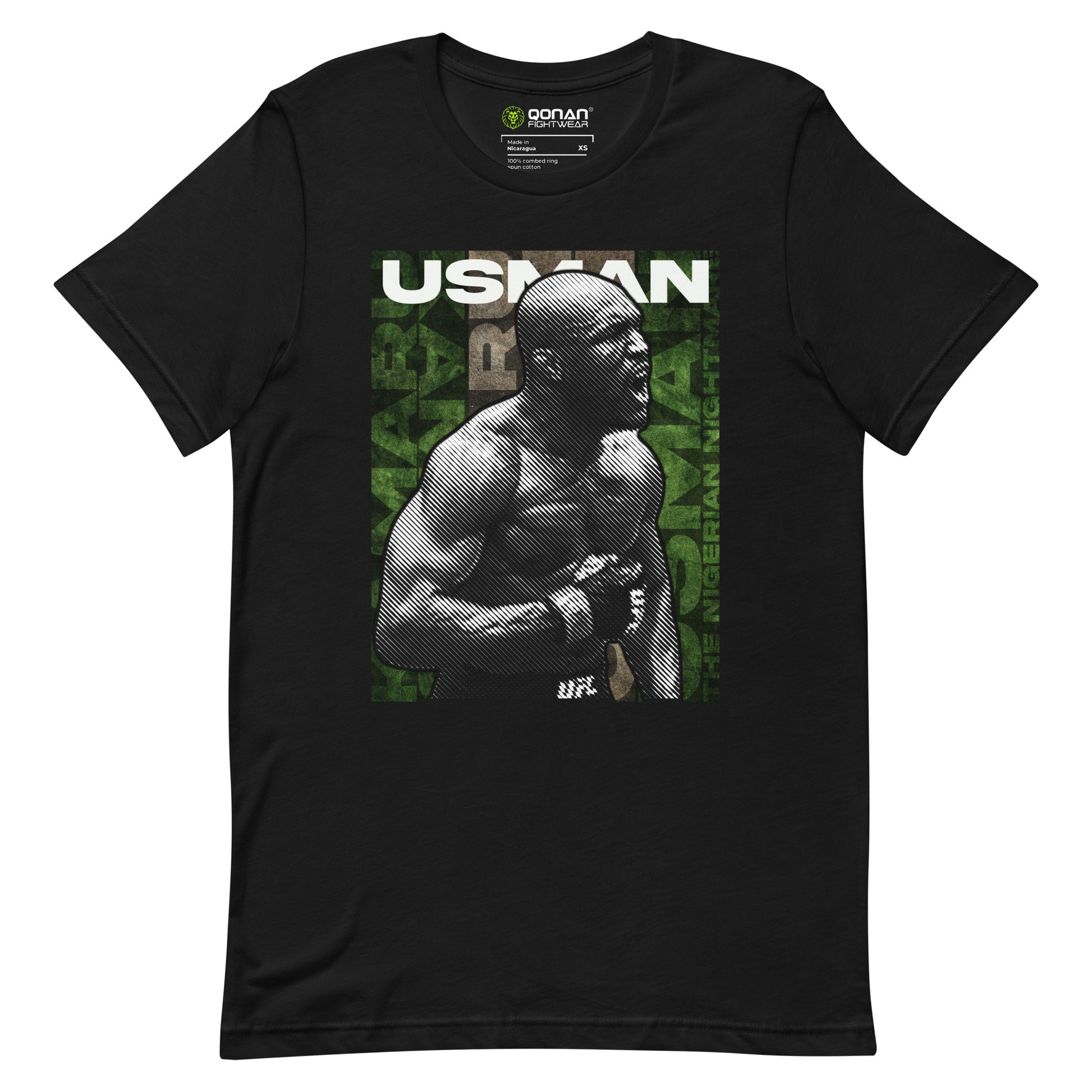 Kamaru Usman UFC MMA t-shirt - Qonan Fightwear