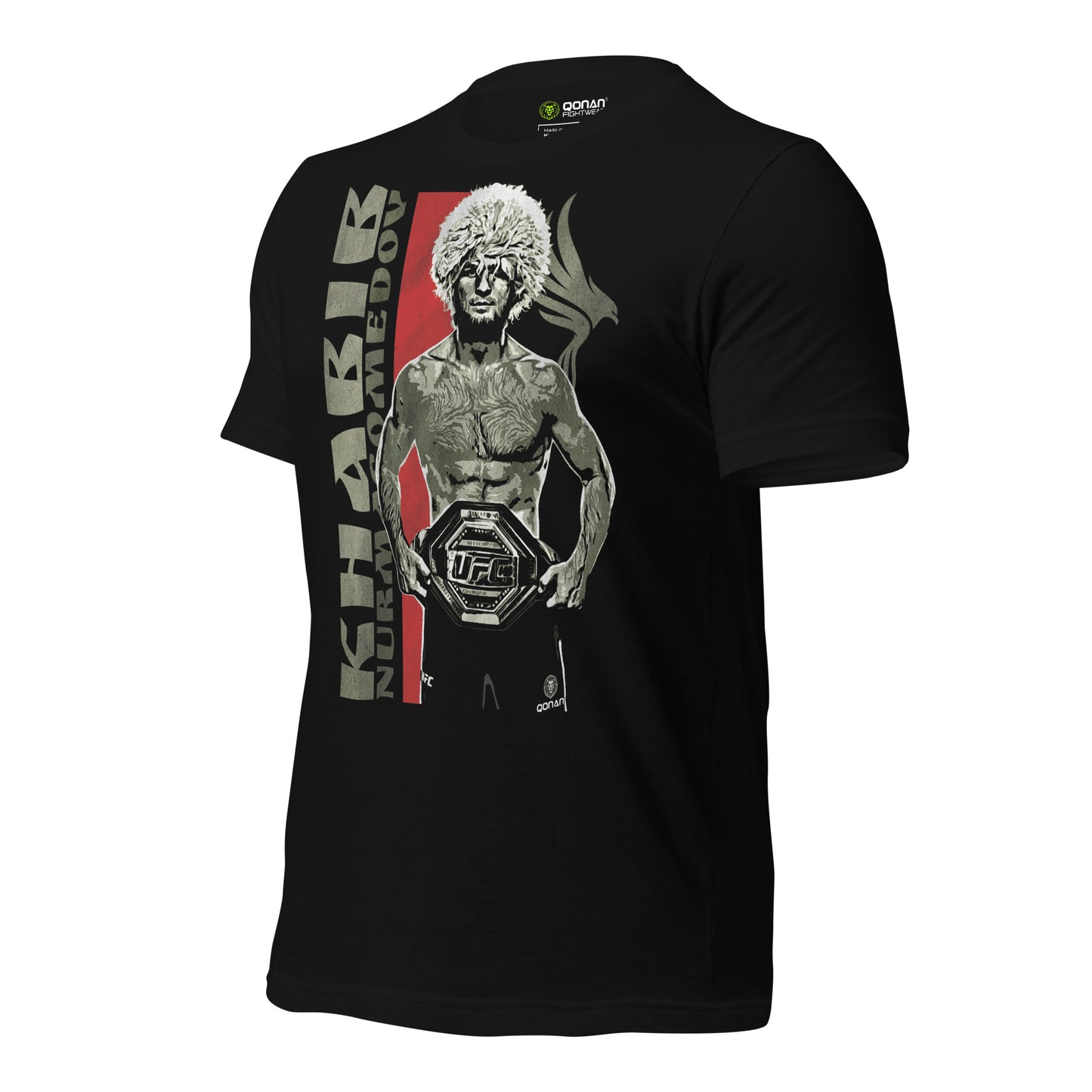 Khabib Nurmagomedov t-shirt, mod.021 - Qonan Fightwear