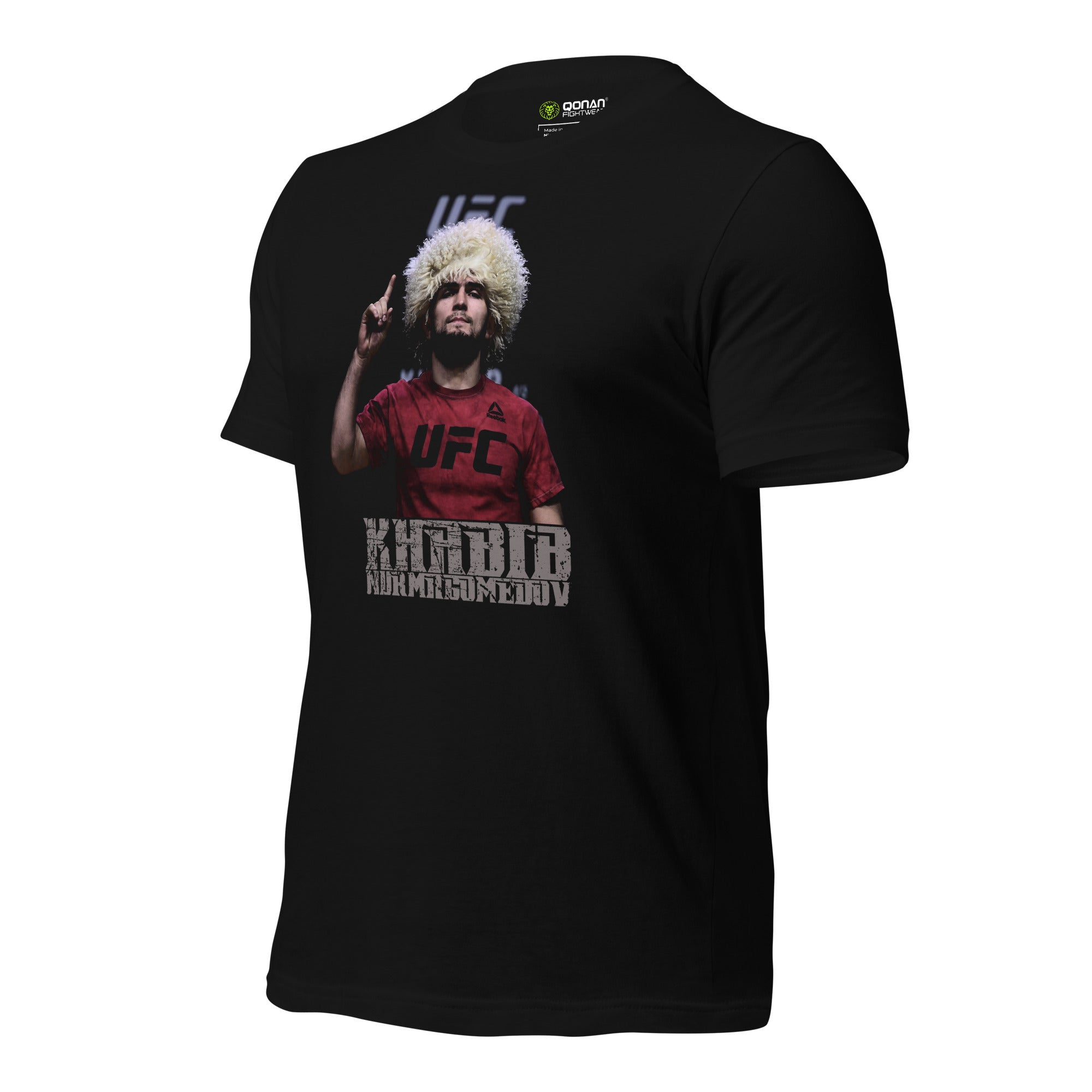 Reebok ufc t shirt khabib on sale