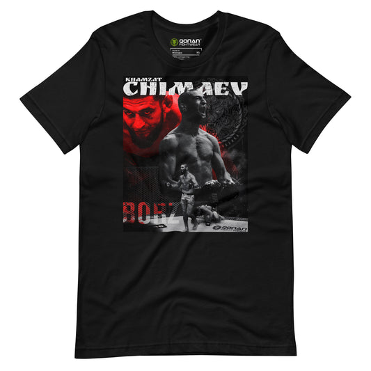 Khamzat Chimaev UFC MMA T-shirt - Qonan Fightwear