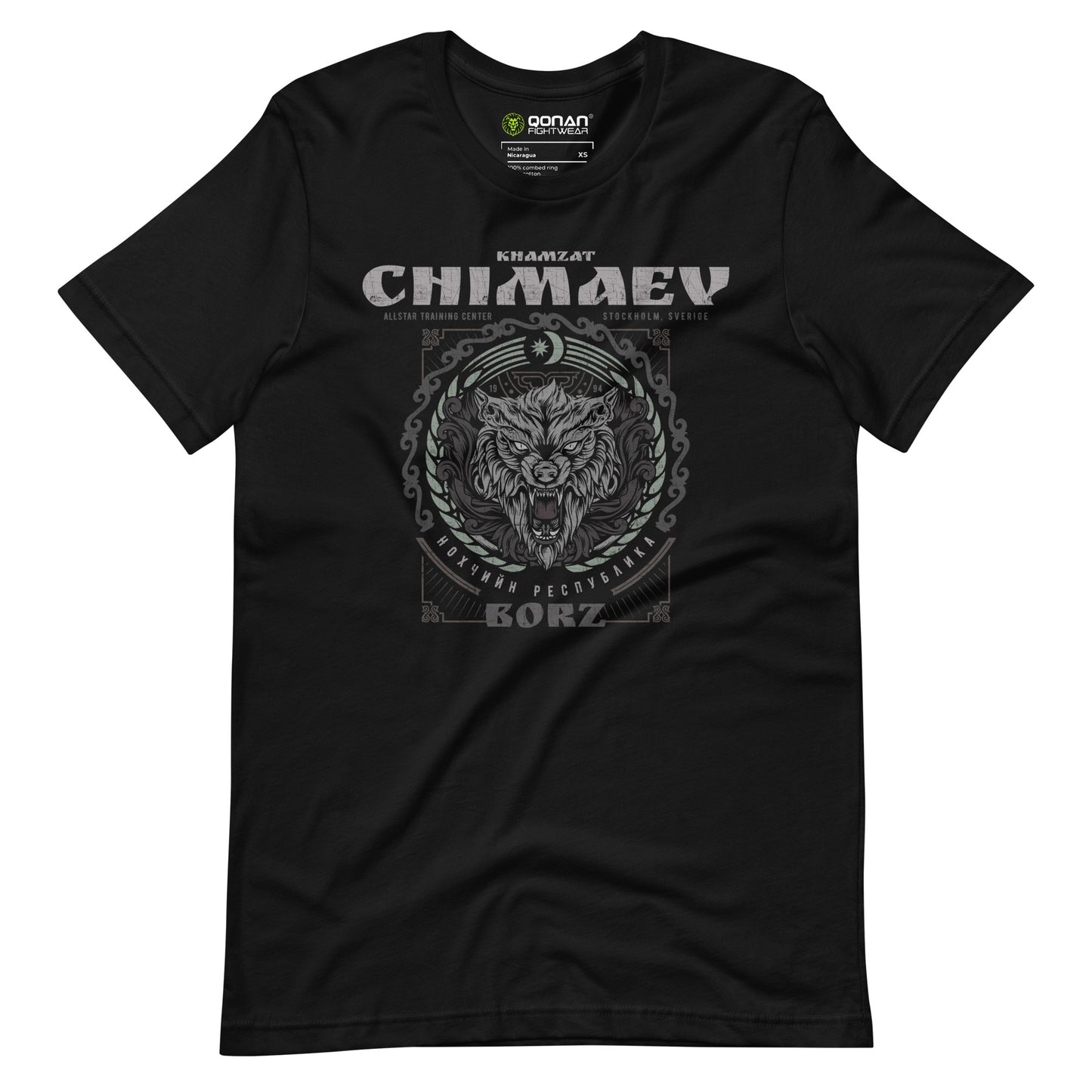 Khamzat Chimaev Borz t-shirt - Qonan Fightwear