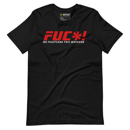 No Fightcard MMA t-shirt - Qonan Fightwear